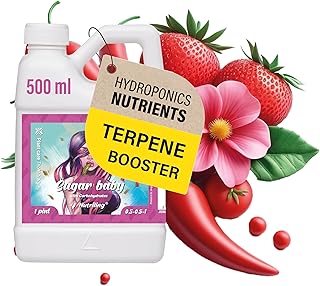 Terpenes Enhancer - Hydroponic Nutrients for Big Bud and Bud Candy Taste. Use as Soil Flower Food and Hydroponic Plant Foo...