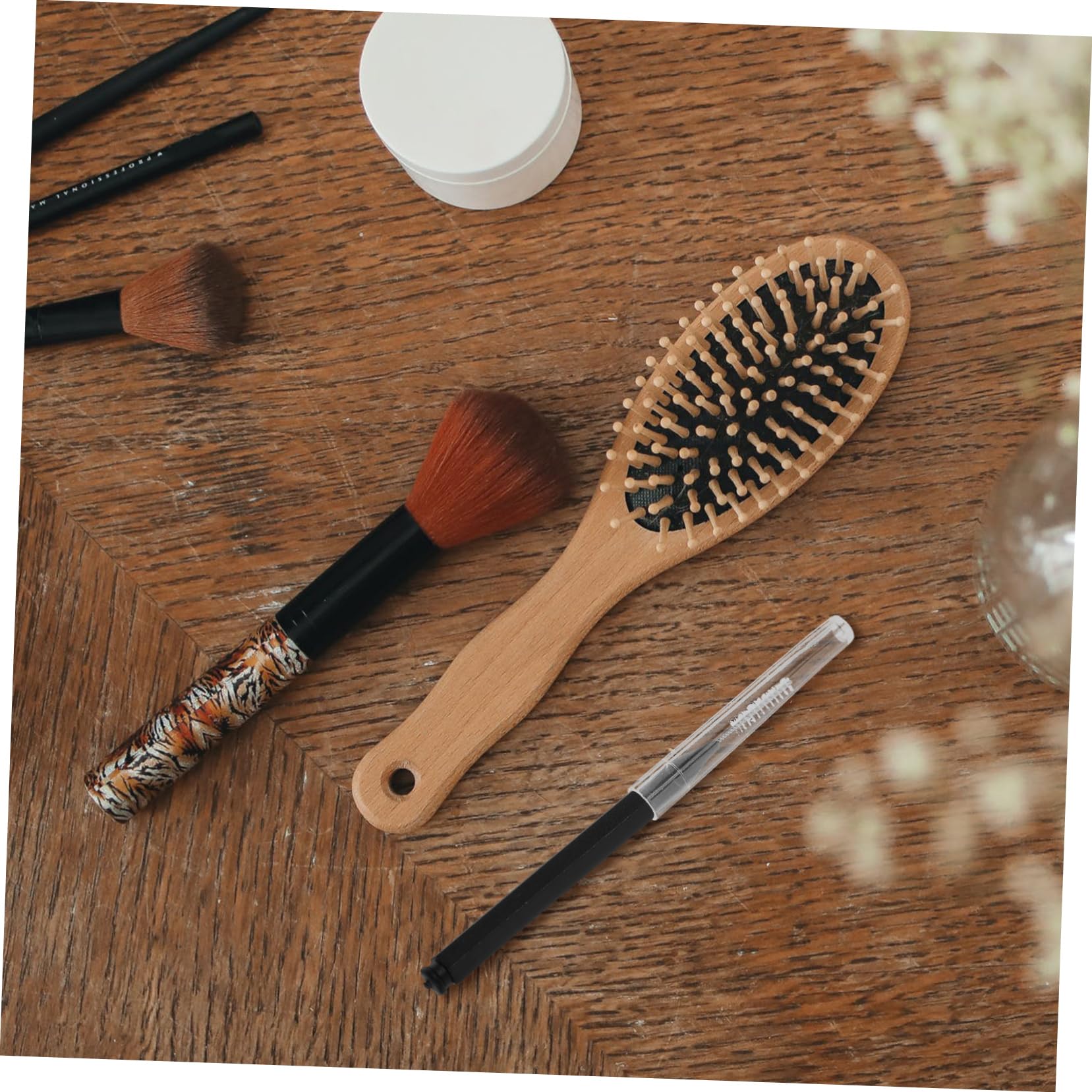 Healeved 400pezzi Eyebrow Brushes e Eyelash Brushes Spazzole Portatili Per Lamination Strumenti Di Bellezza Per Sopracciglia e Ciglia Comodi e Compatti