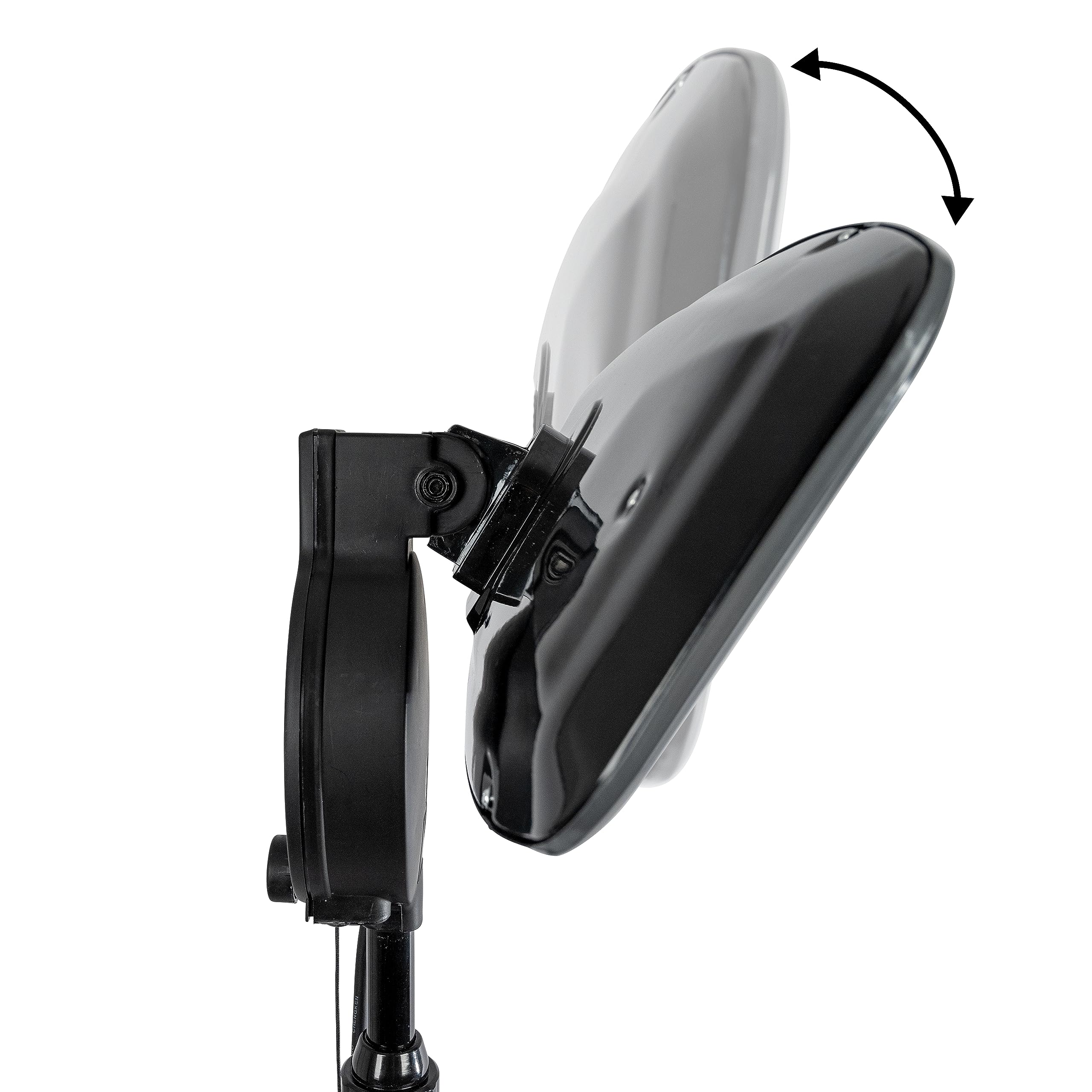 Güde Infrarot Standheizstrahler GIH 2000 (2000W Heizleistung, 3 Heizstufen (650/1035/2000 W), 15 m³ max. Raumheizvermögen, Quarz-Heizelemente, großer Standfuß & Kippschutz & stabiles Metallgestell)