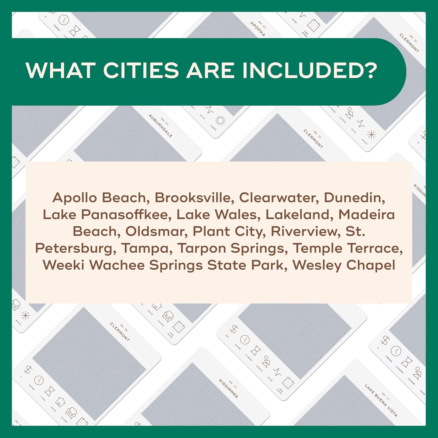 Reach International Outfitters Tampa Adventure Bucket List: 50 Scratch-Off Cards for Outdoor Activities, Tourist Attractions, and Road Trips - Perfect Travel Gift and Guide for Exploring Florida