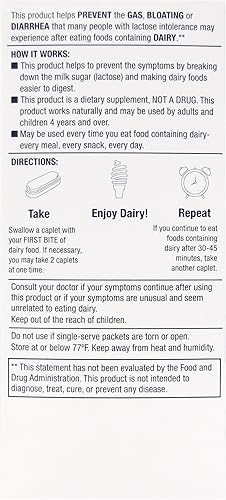 Vista 14 de guardian Lactasa de acción rápida de alivio lácteo, 180 comprimidos, 9000 FCC máxima fuerza, píldoras de intolerancia a la lactosa, enzima lactasa