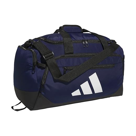 adidas Defender 5 Duffel Bag for Sports, Gym and Travel, Team Navy Blue 2, OSFA