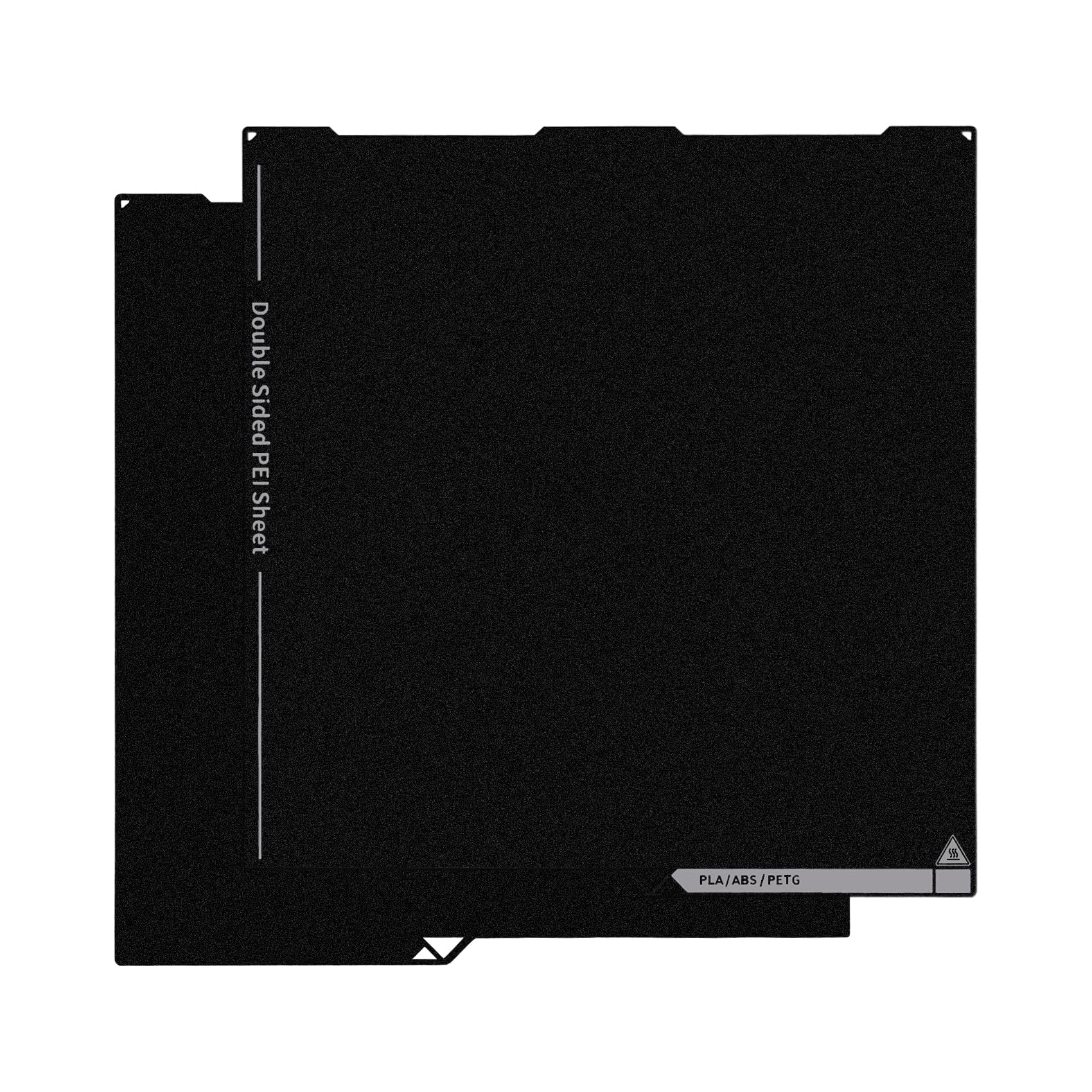 LANKEGU Double Side Black PEI Build Plate for Anycubic Kobra 3, 3D Printer Dual Side Textured PEI Print Bed Platform for Kobra 3, Kobra 3 Combo 3D