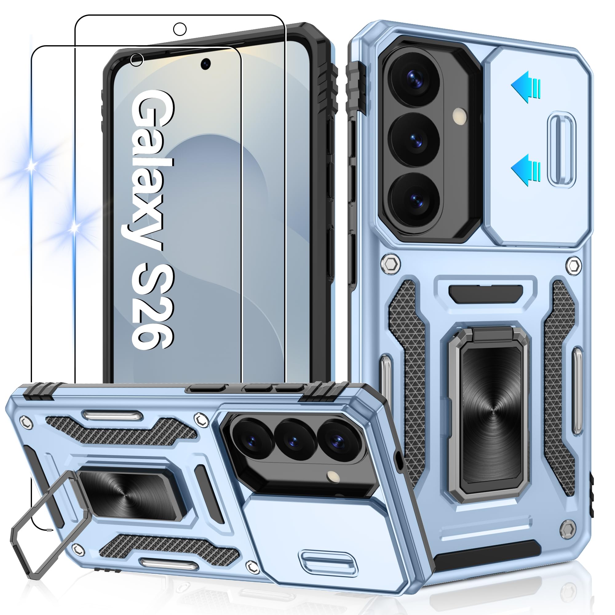 Jshru Handyhülle für Samsung Galaxy A56/A36/A16/A17 5G/A06/A26/A05S/S20/S21/S22/S23/S24/S25/S26 Hülle