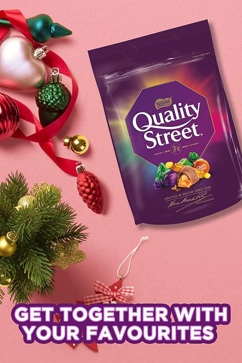 Quality Street Chocolate, Toffees and Cremes Sharing Bag, Chocolate Gift, 382 gr ( Pack of 1)