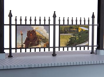 Lionel O Gauge Illuminated Train Station Platform