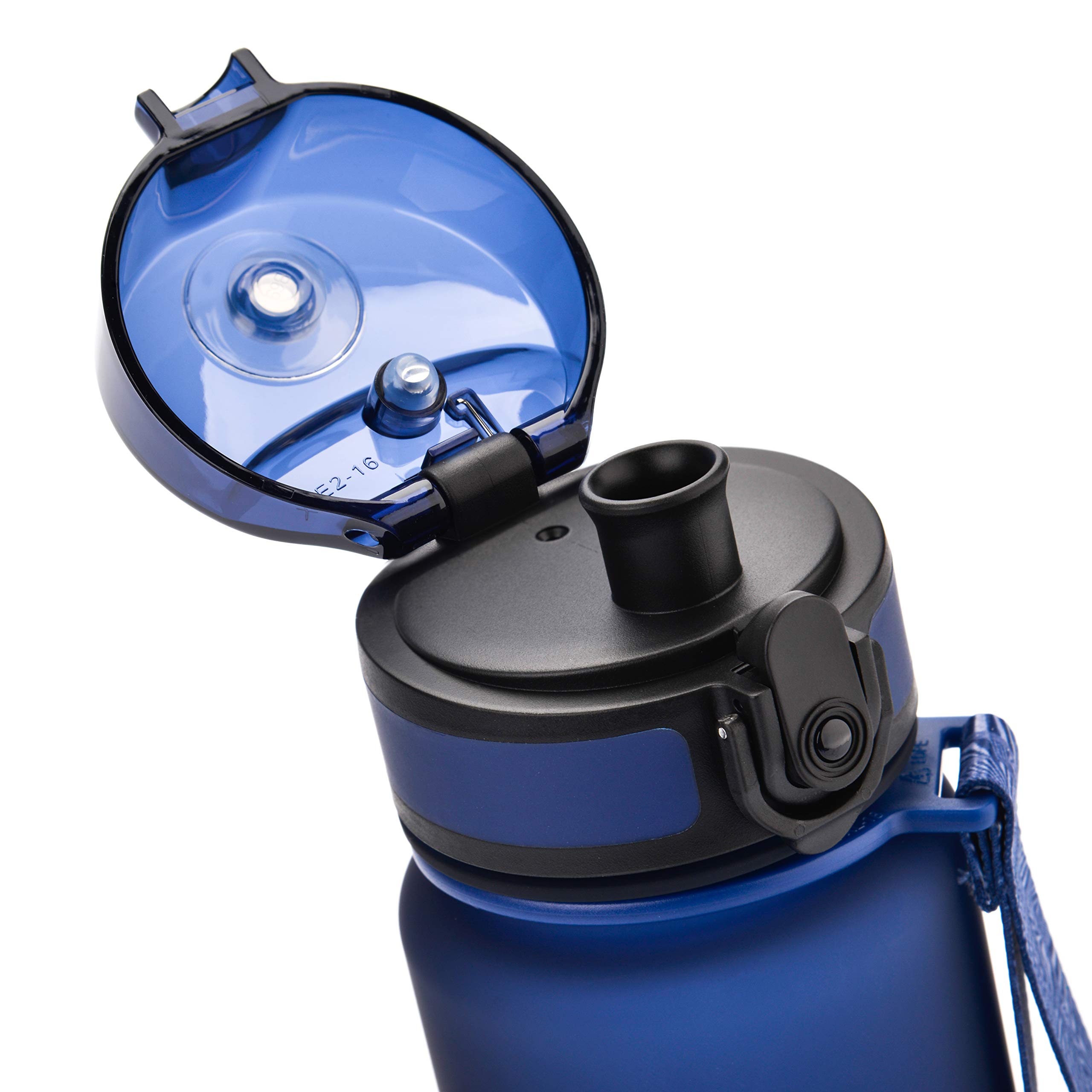 meteor Water bottle 500 ml, Secure flip lid with lock for daily hydration - Image 3