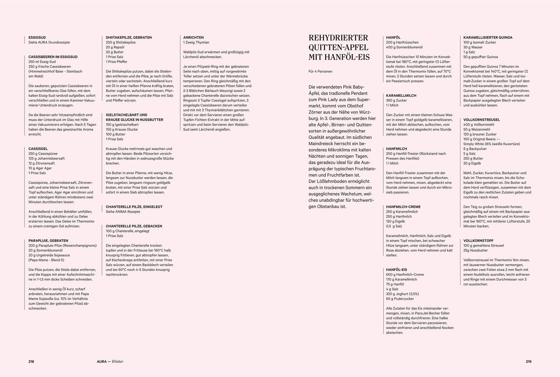 AURA & ANIMA: Grenzenlose Heimat. Moderne, regionale Sterneküche / Limitless home. Modern regional award-winning cuisine