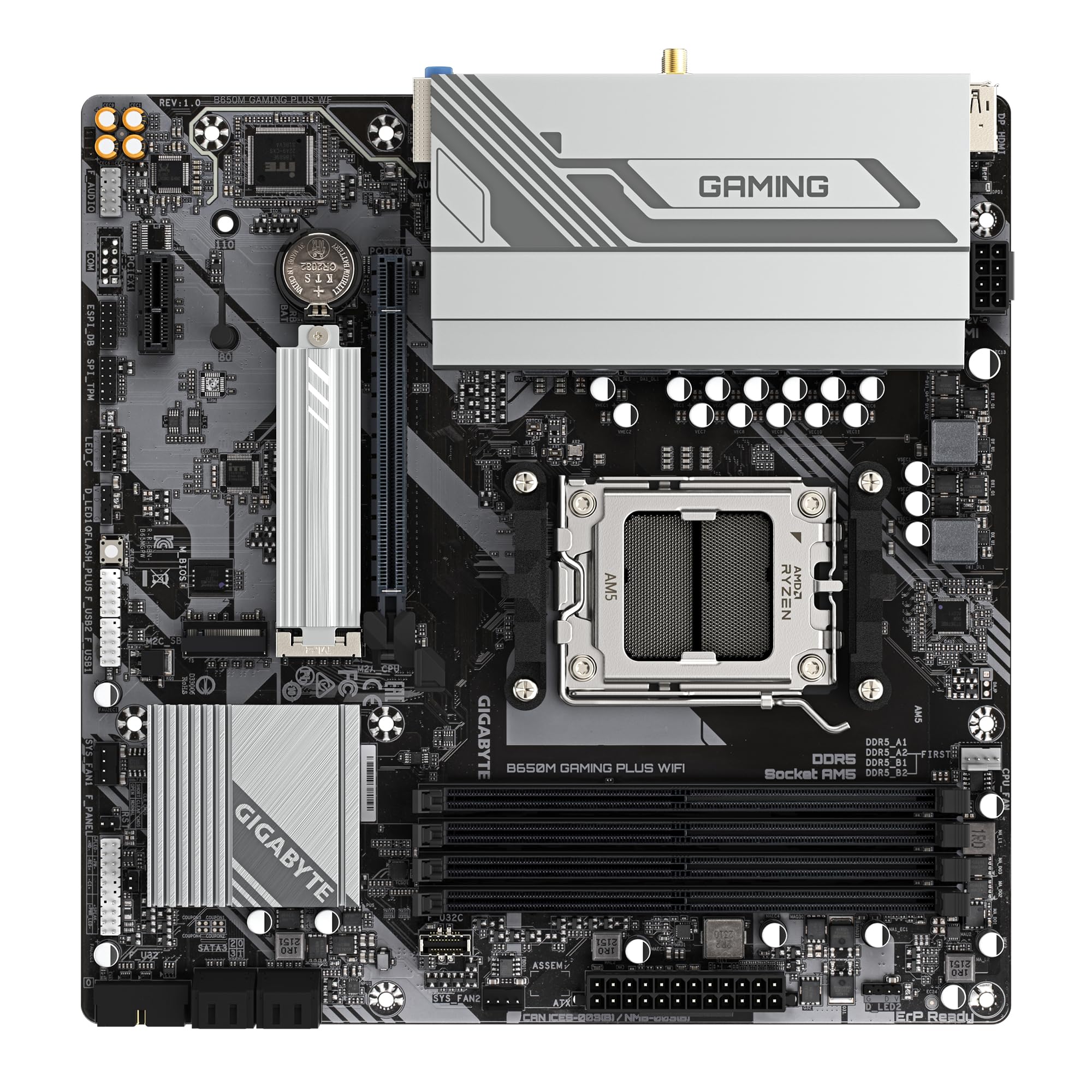 Gigabyte GA-B650M Gaming Plus WF (AM5) (D)