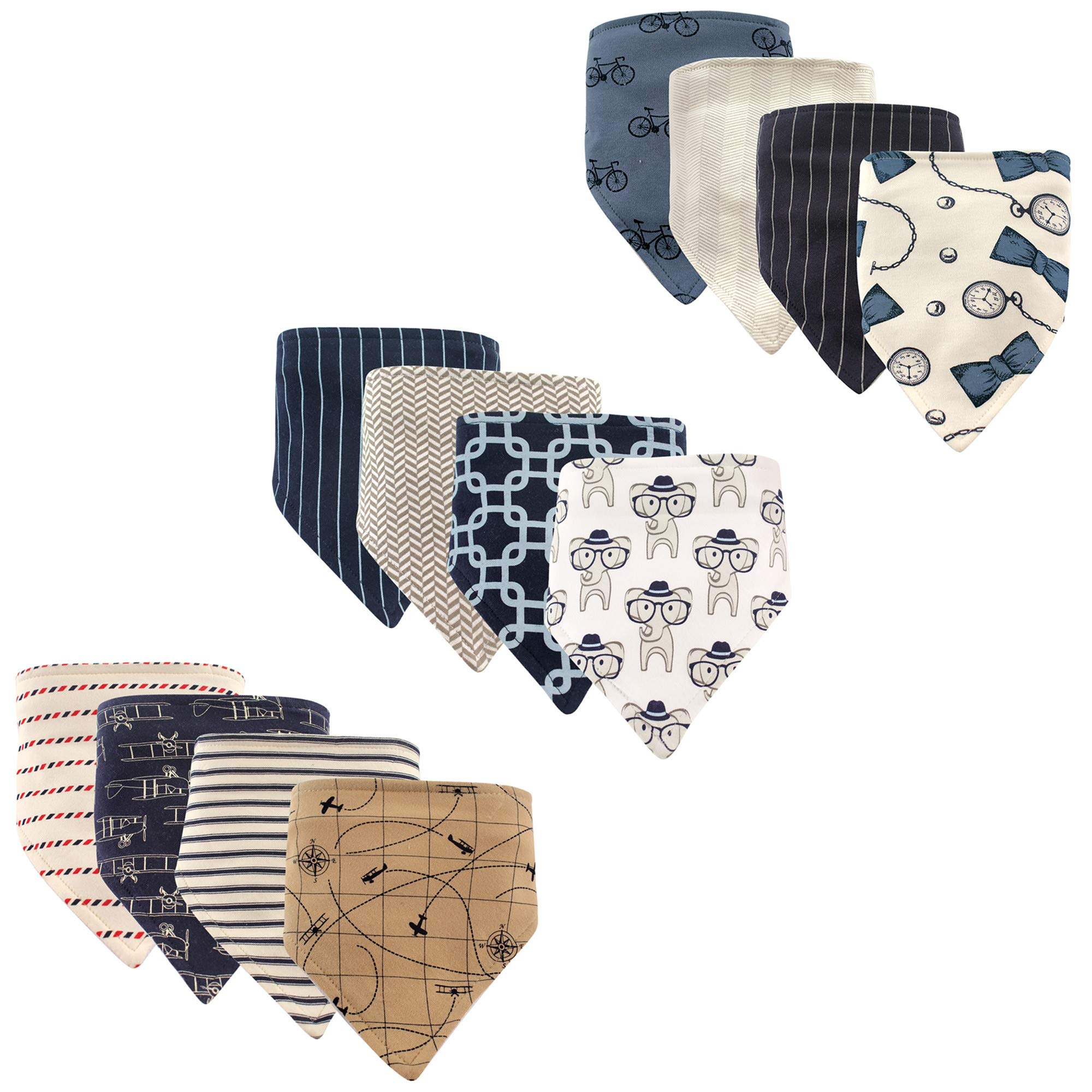 Hudson Baby Bandana Bib 3-Pack