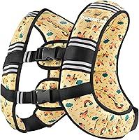 Vista 12 de PACEARTH - Chaleco con Peso, 6 lb/8 lb/10 lb/12 lb/16 lb/20 lb/25 lb/30 lb. Chaleco de Peso con Banda Reflectante, Chalecos de Peso Corporal