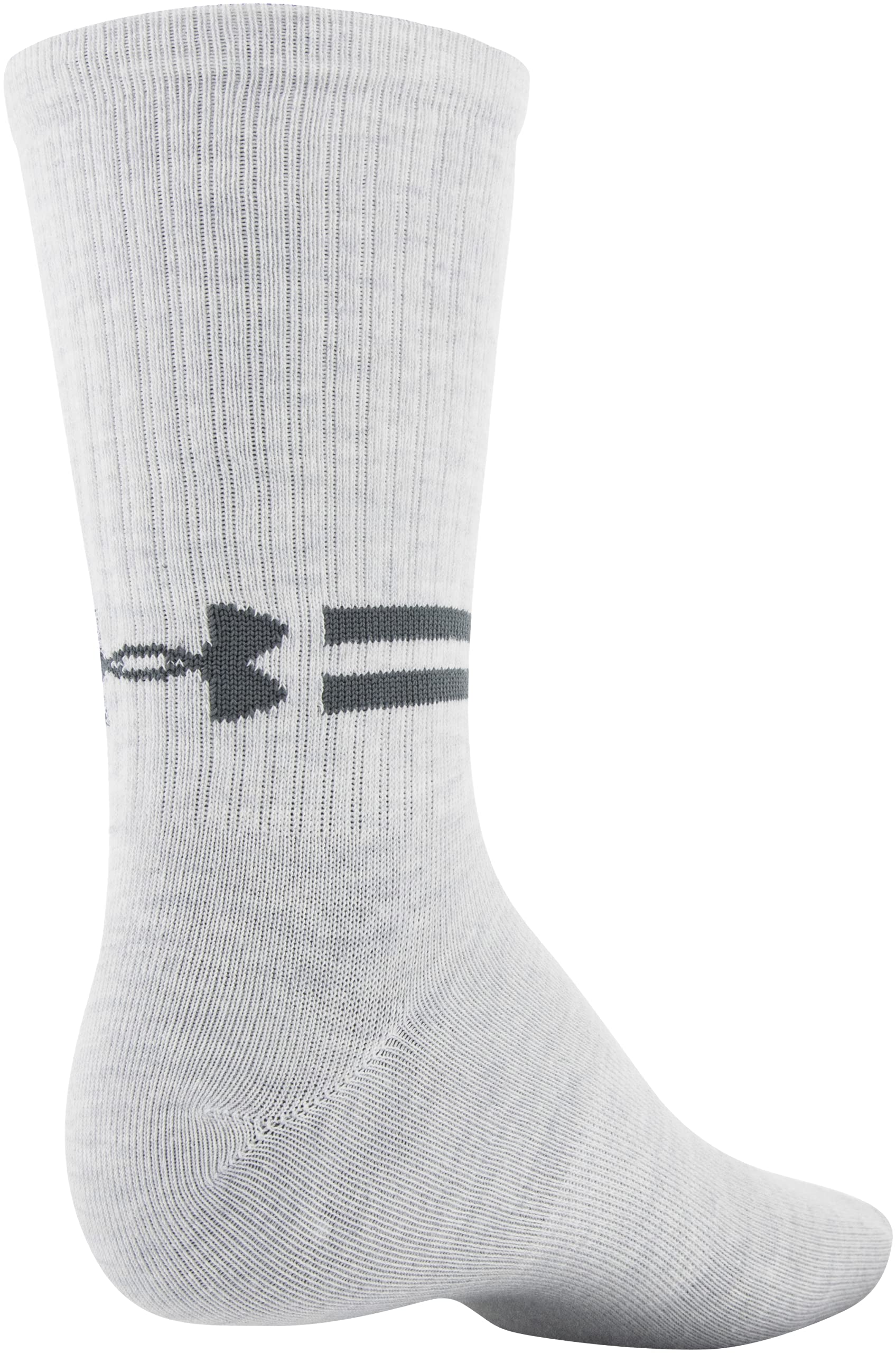 Under Armour Calcetines esenciales para hombre, 6 pares