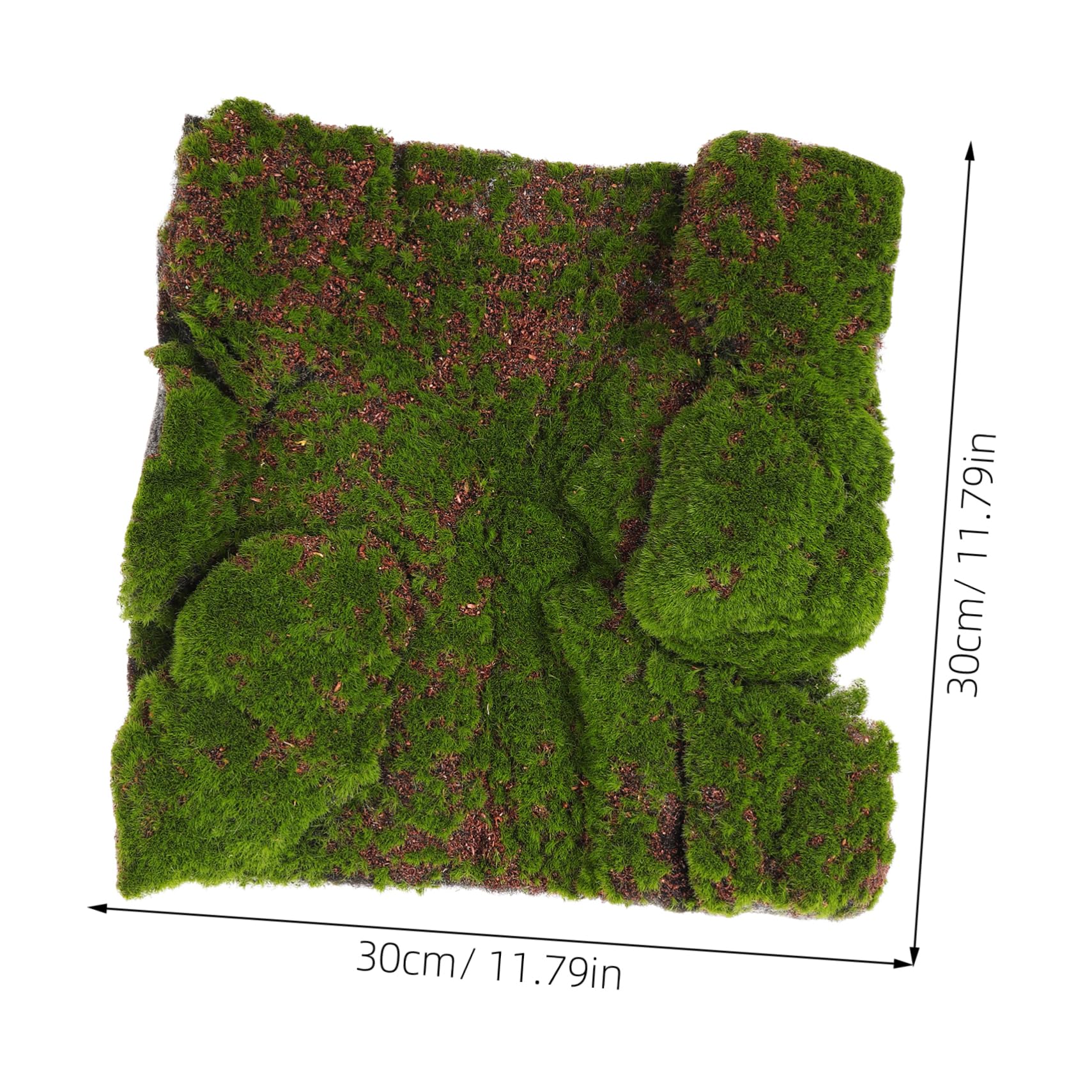 Ciieeo Fake Moss Mats Lifelike Artificial Turf Indoor Outdoor Landscape Decor