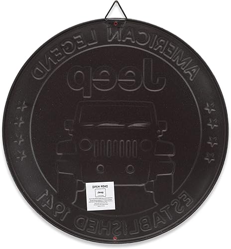 Miniatura 8 de Jeep Caution Bad Roads - Letrero de metal con forma de diamante para garaje, tienda o cueva de hombre