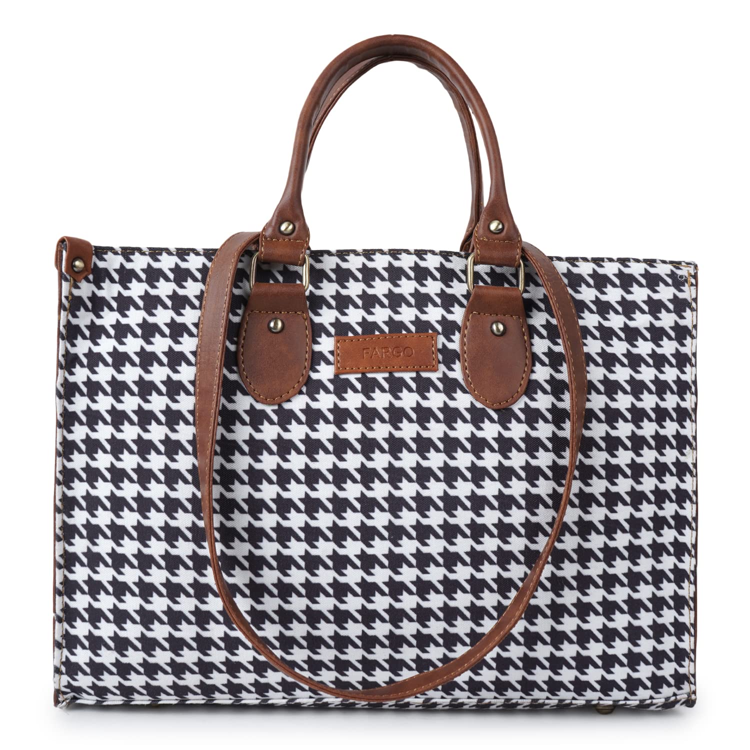 Fargo Canvas Laptop Handbag for Women - Stylish & Durable Tote Bag, Fits 15-Inch Laptops (FGO-607) (B0C6KTJPPW) Amazon Price History, Amazon Price Tracker