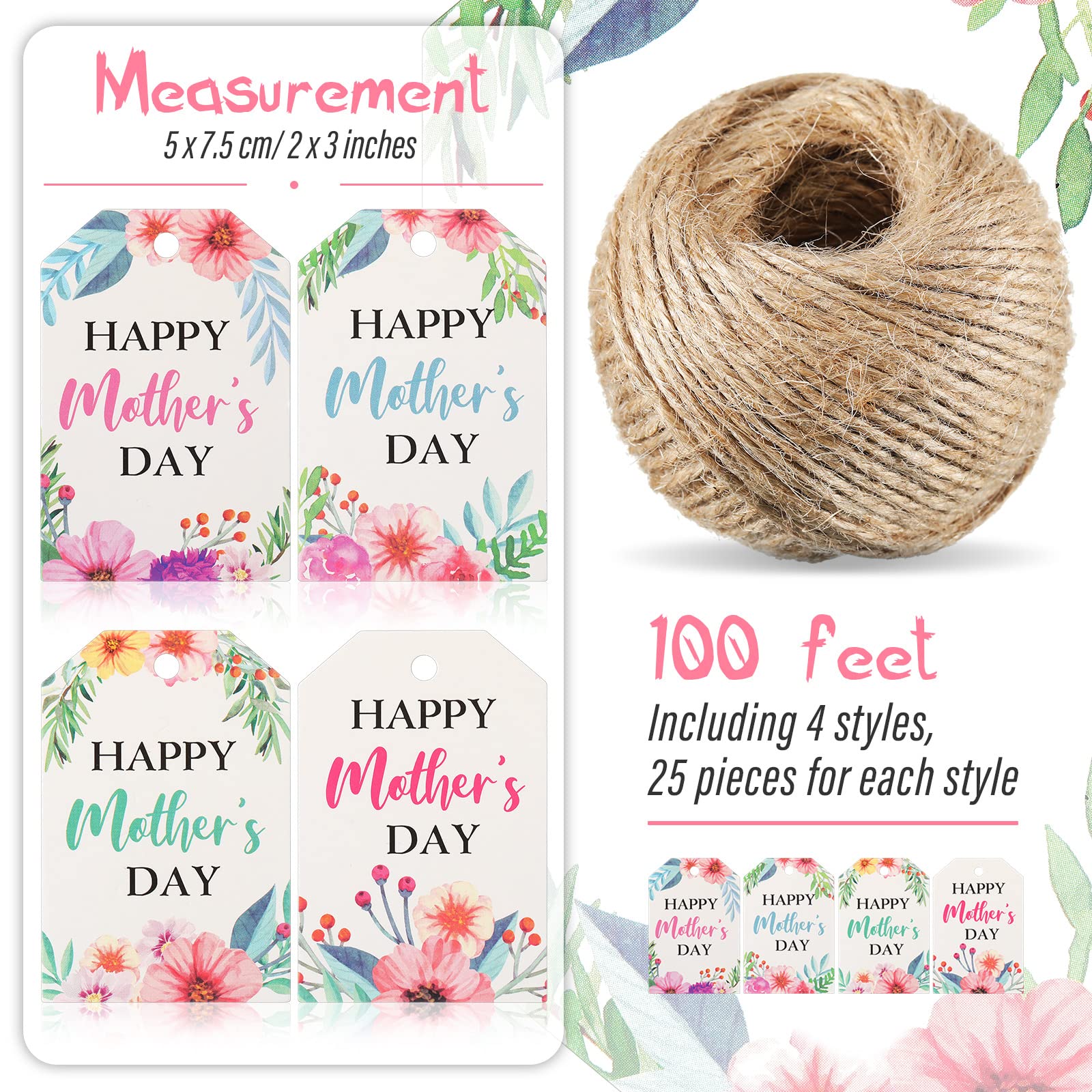 amazon-com-100-pieces-happy-mother-s-day-gift-tags-mother-s-day-paper-gift-tags-mother-s-day-hanging-labels-with-100-feet-natural-twine-for-diy-crafts-mother-day-party-favors-arts-crafts for Free Printable May Day Tags Amazon.com: 100 Pieces Happy Mother's Day Gift Tags Mother's Day Paper Gift Tags Mother's Day Hanging Labels with 100 Feet Natural Twine for DIY Crafts Mother' Day Party Favors : Arts, Crafts for Free Printable May Day Tags