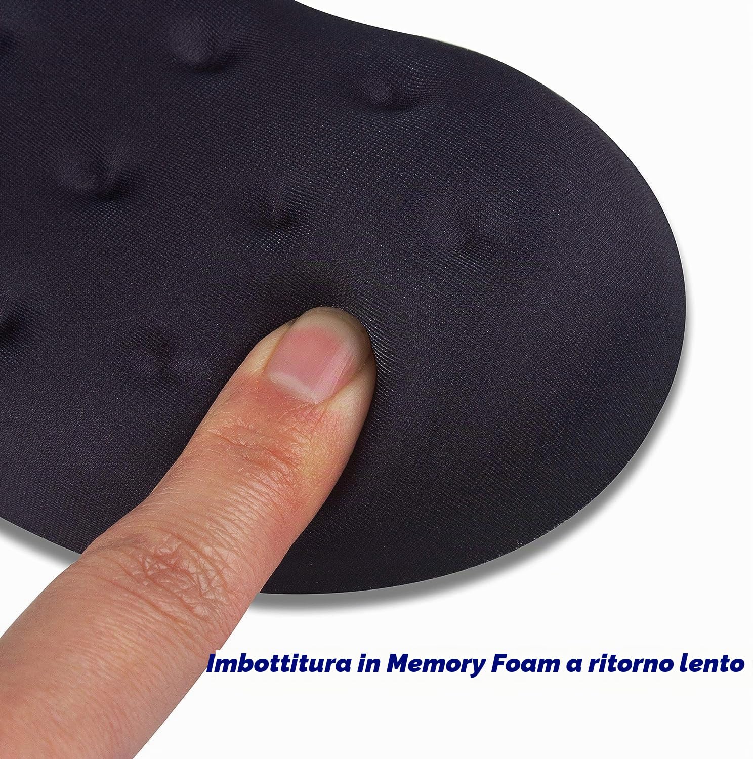 Cuscino ergonomico in memory foam per poggiapolsi per computer, sollievo dal dolore al polso