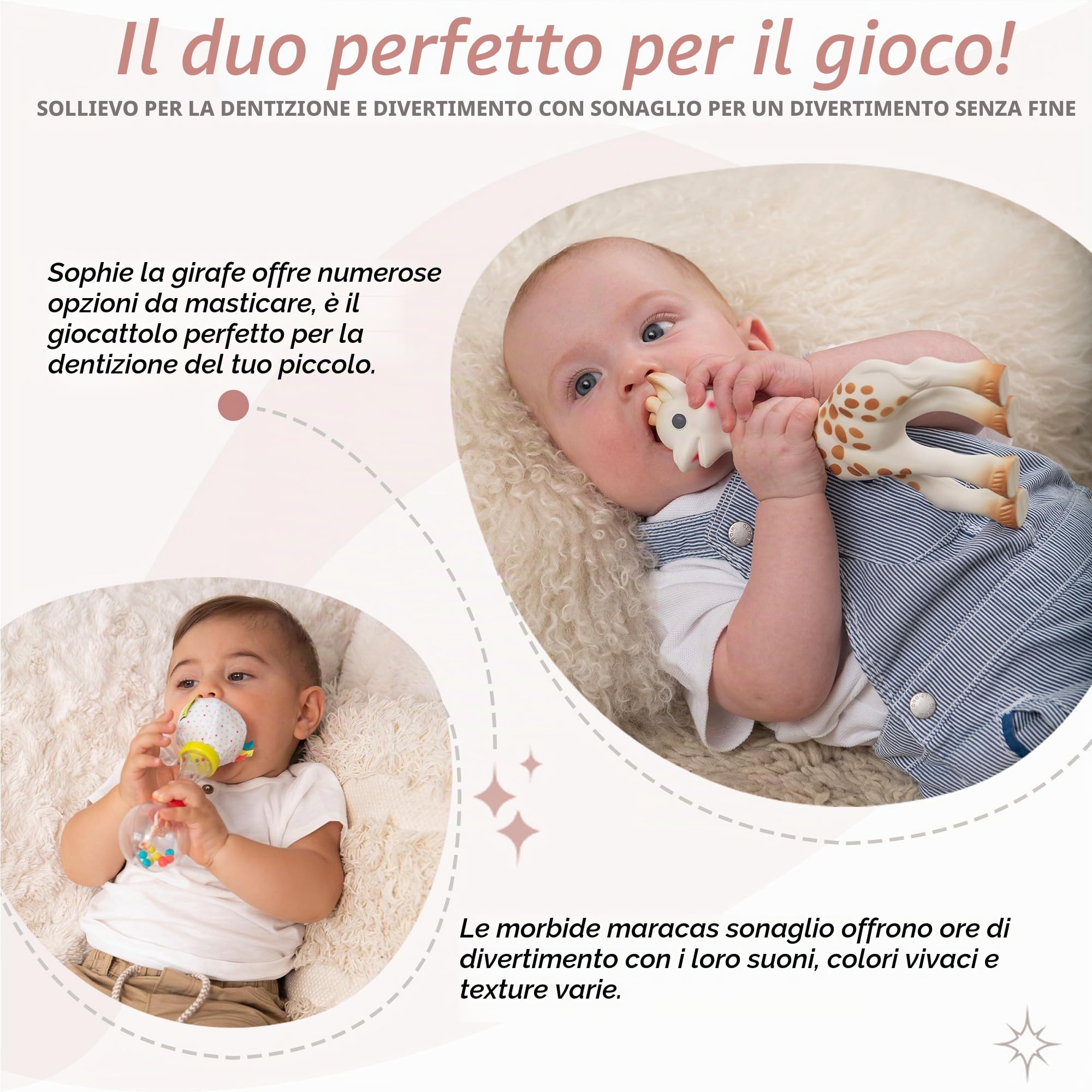 Sophie la Girafe - Cofanetto Nascita + Sonaglio Soft - Dalla Nascita