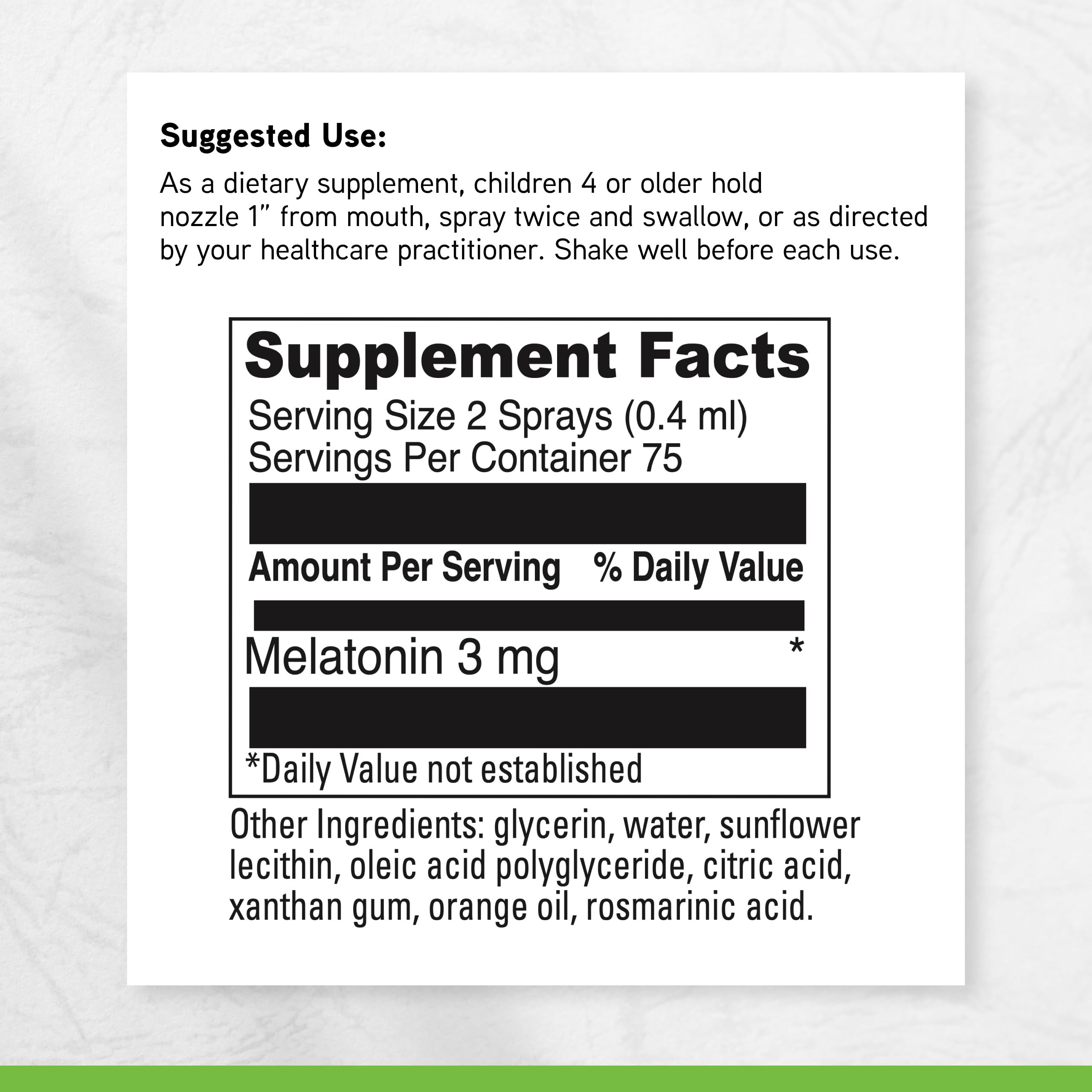 Amazon.com: Little DaVinci Sleep Tight - Kids Melatonin Supplement