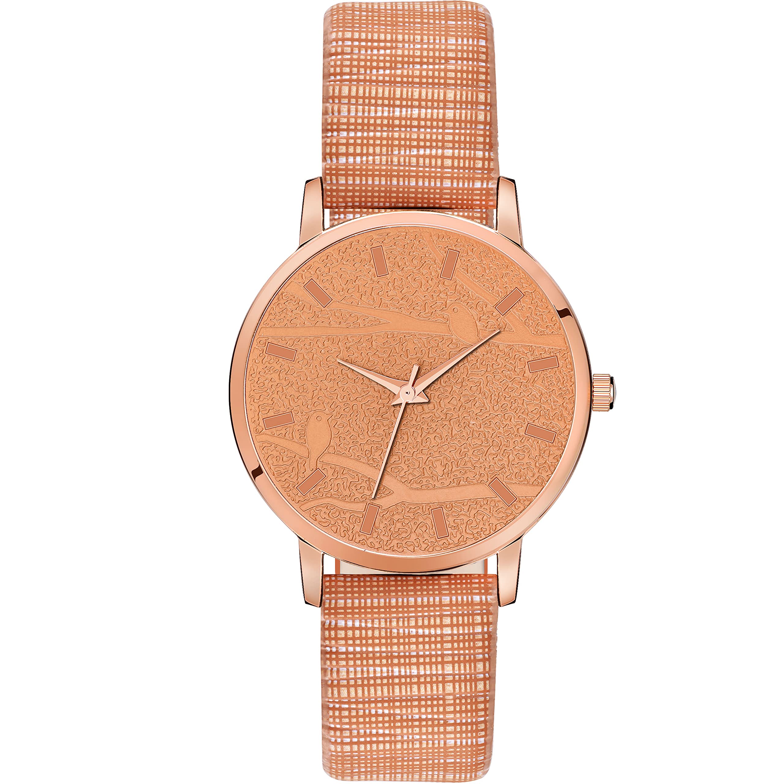Watch City Analog Attractive Multi Color Dial Latest Arrived Watch for Womens & and Girls Watch (Brown) (B09C3N35LT) Amazon Price History, Amazon Price Tracker