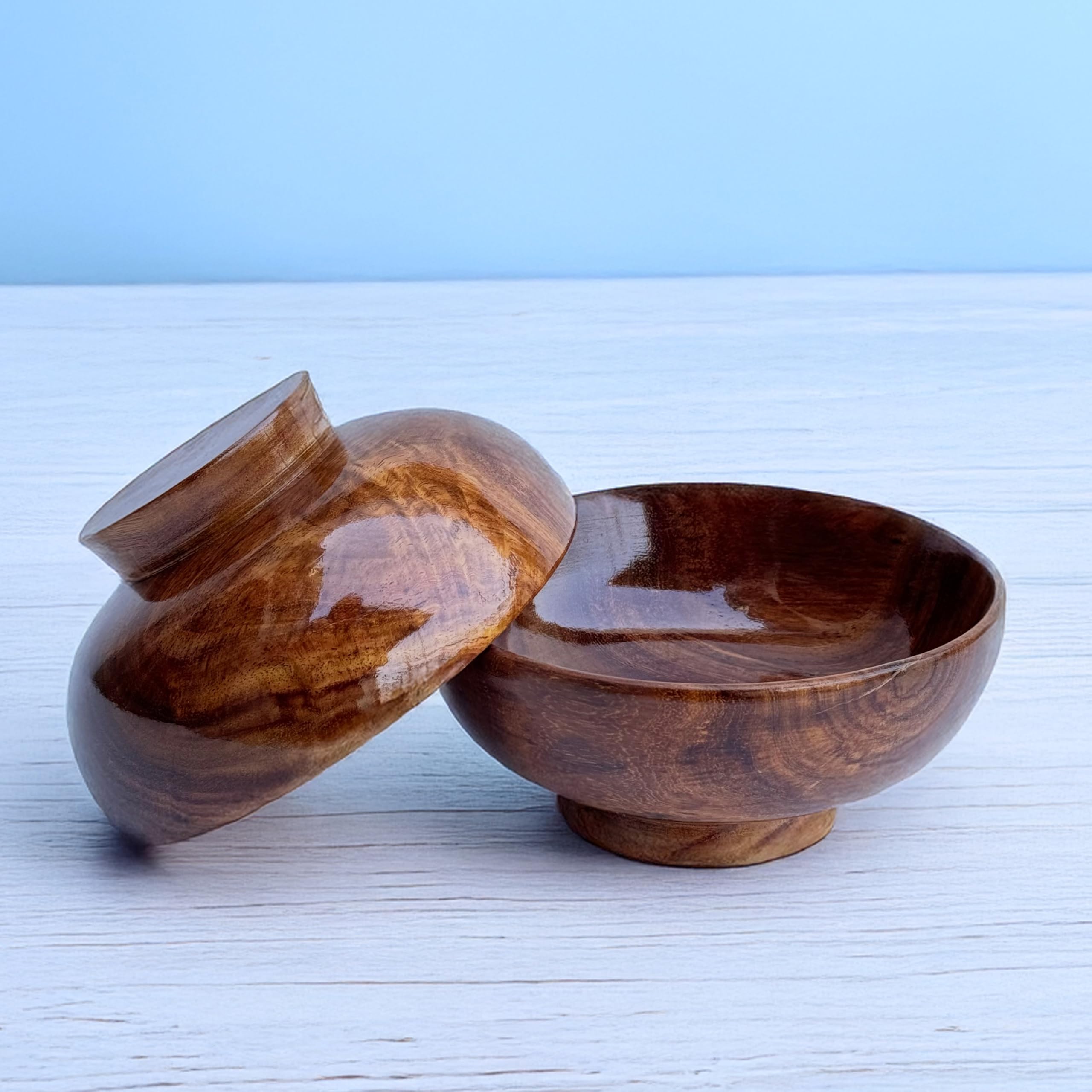 食器  KINGSBOWL Buy LUXORA NATURALS Solid Sheesham Wooden Multipurpose Serving