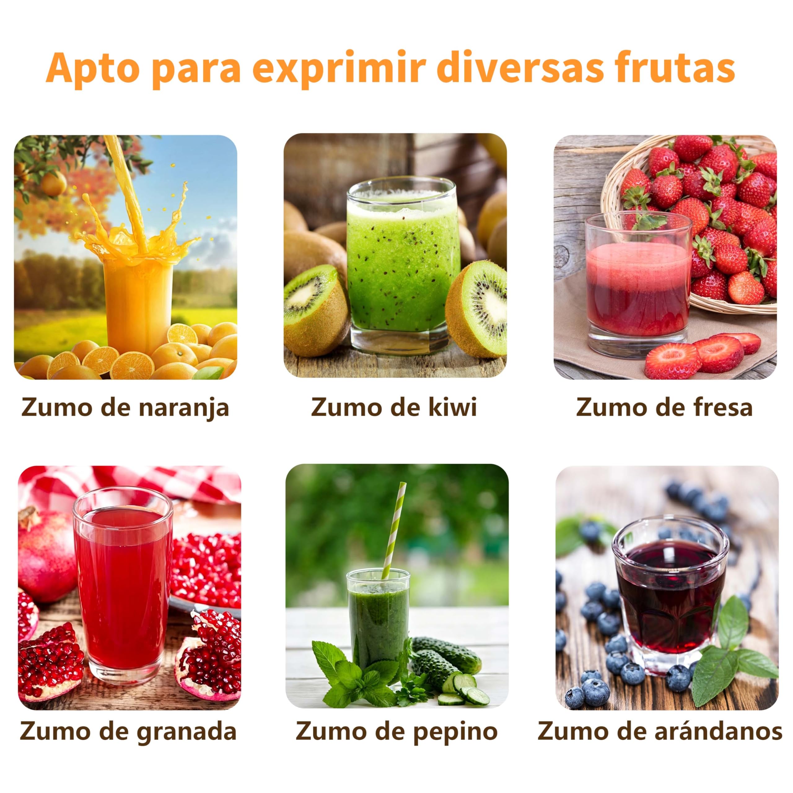 Exprimidor manual de acero inoxidable Lemon Squeezer para Naranjas, Limones (Negro)