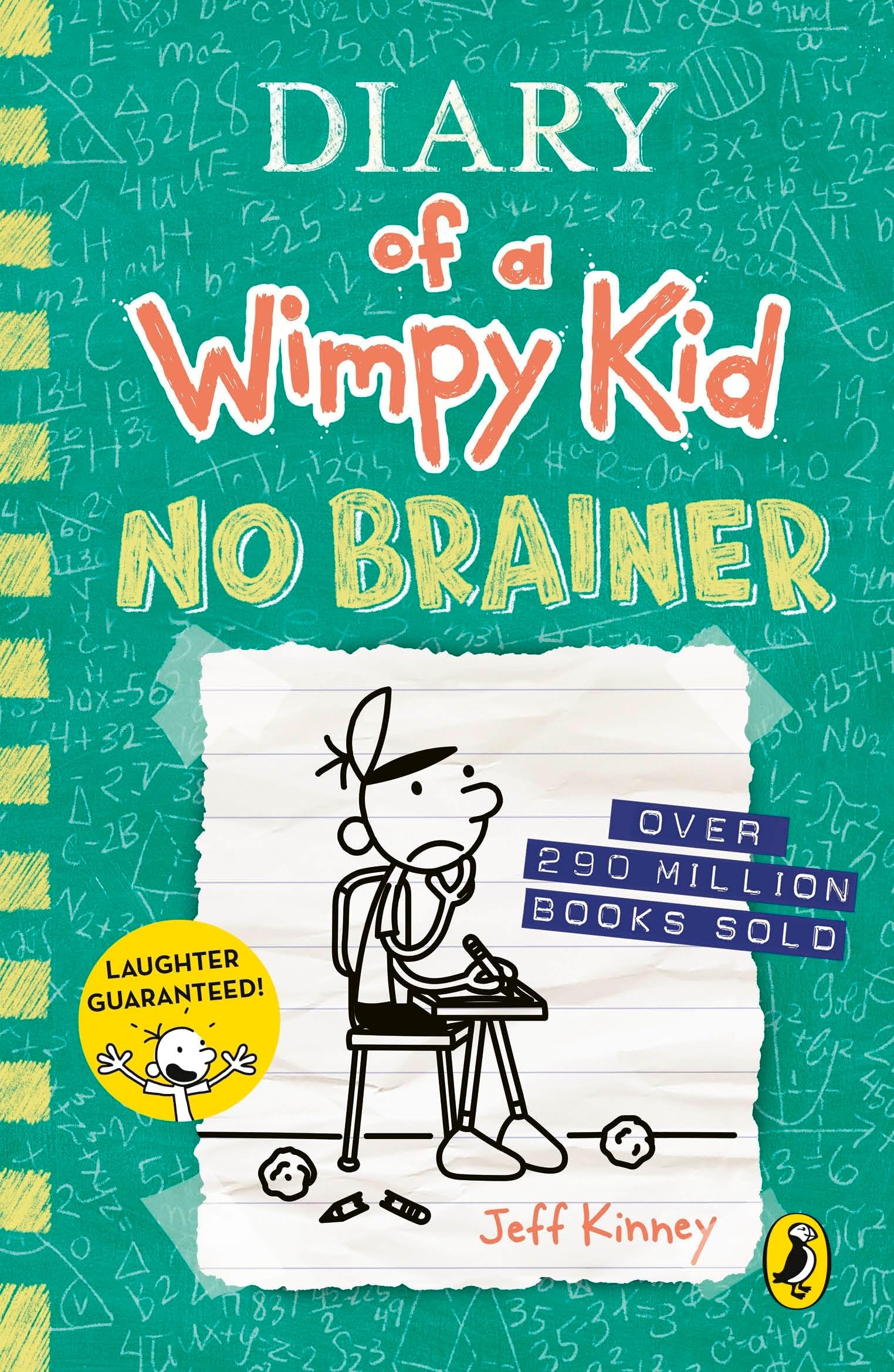 Puffin Diary of a Wimpy Kid: No Brainer (Book 18)