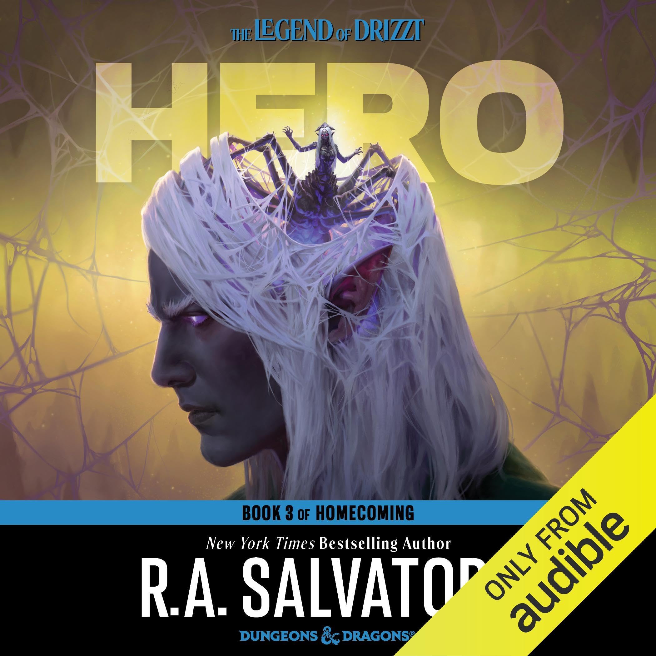 Cover art for Hero: Legend of Drizzt: Homecoming, Book III