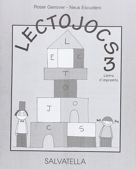 Lectojocs 3 - 1r. Educació Primaria: Lletra d'impremta
