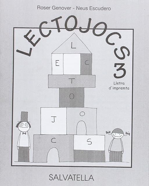 Portada de Lectojocs 3 - 1r. Educació Primaria: Lletra d'impremta