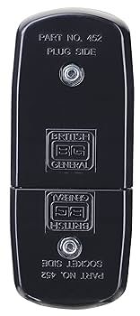 BG Electrical NC103W Masterplug White Heavy Duty 3 Pin InLine Connector 10A 250V