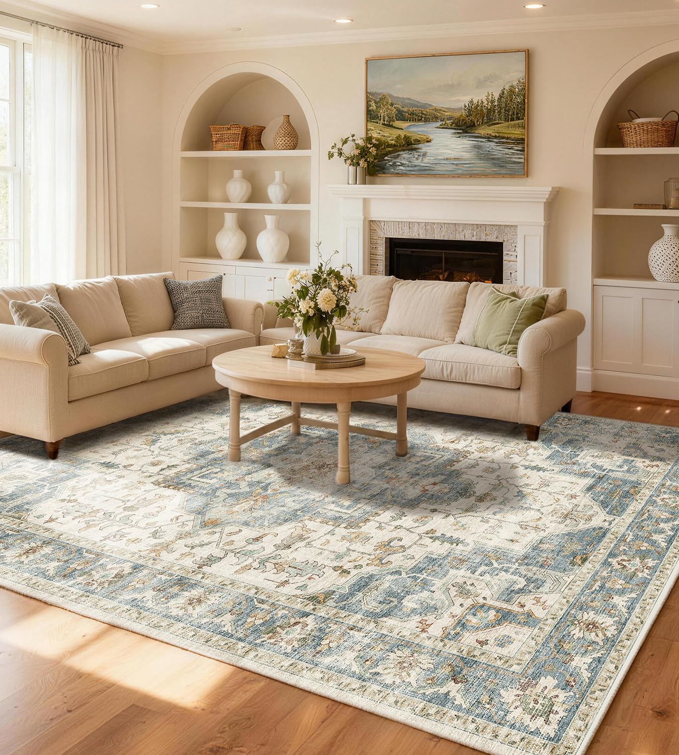 Area Rug, 5 ft x 7 ft