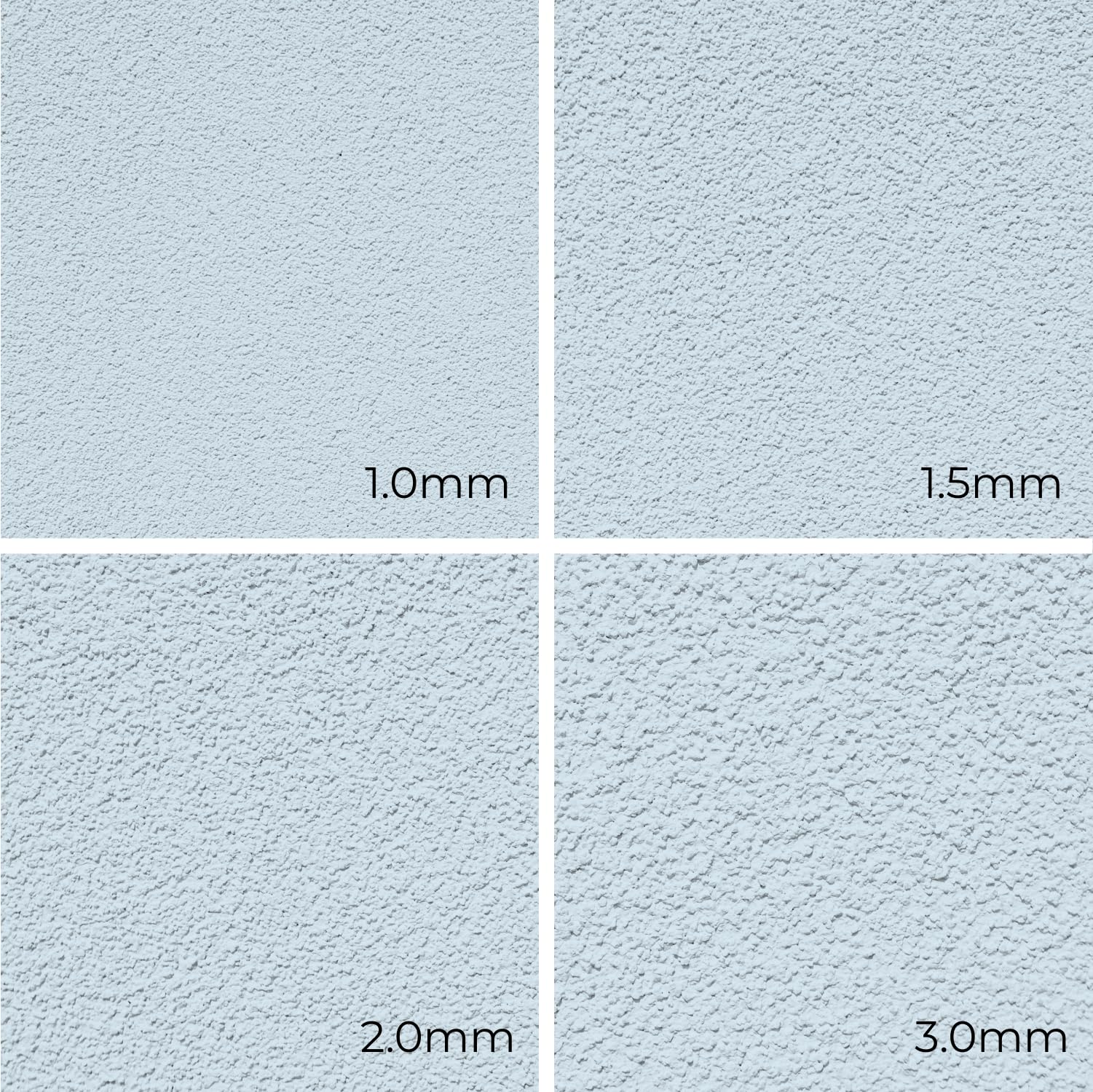 Intonaco In Resina Siliconica Bianco Velato Di Blu F111 7kg 3mm