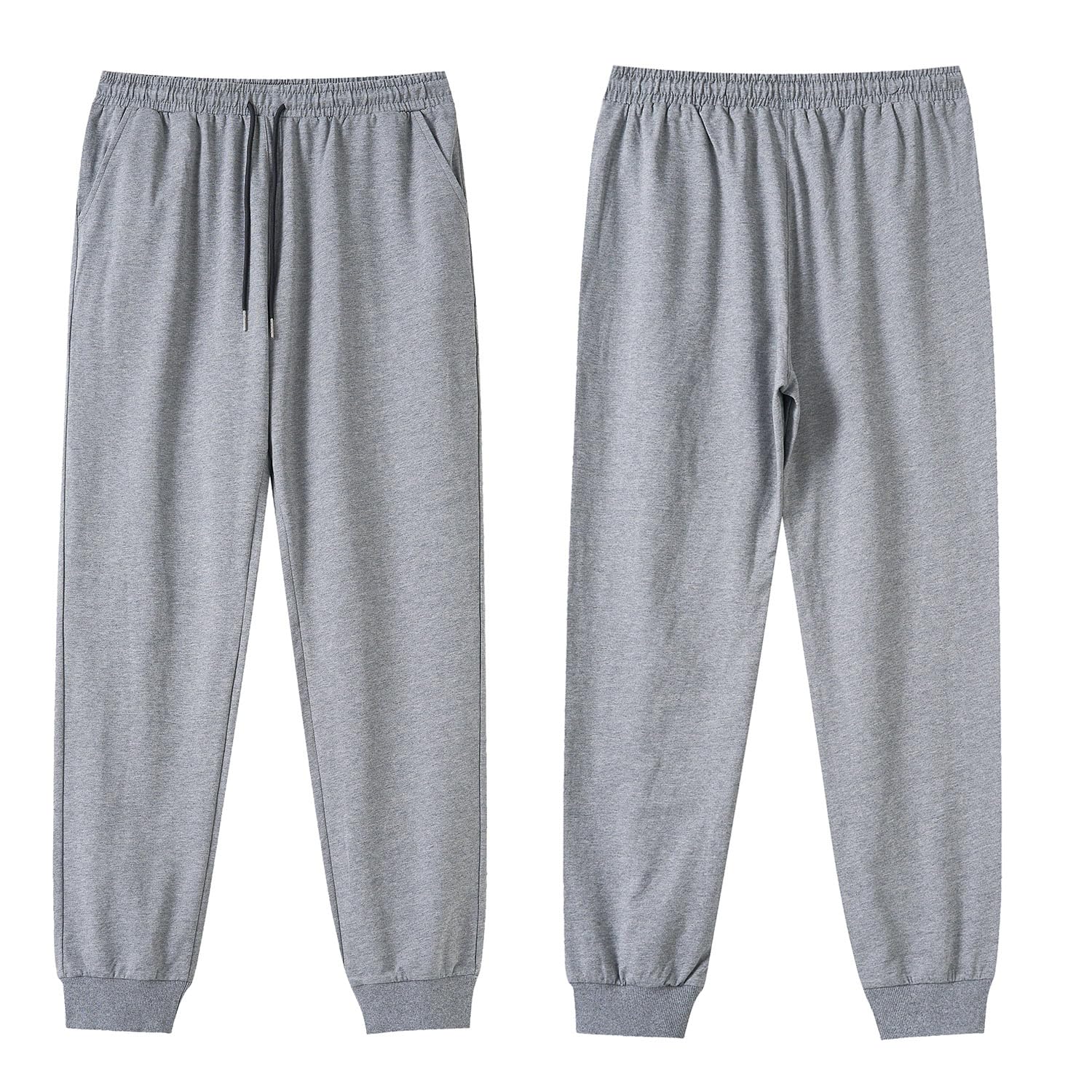 FGFD&OU Pantaloni Sportivi Uomo Cotone Pantaloni Lunghi da Umom Joggers Slim Fit Pantaloni Tuta Palestra Running Fitness Pants con Tasche per L'Estate Sport