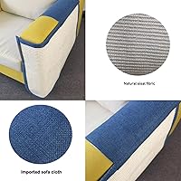 Vista 4 de Protector de sofá para gatos con sisal natural para proteger muebles, sofá, silla, sofá, gato, mascota, regalo