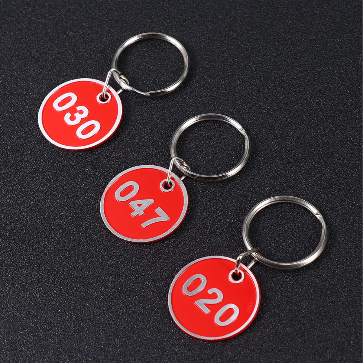 COLLBATH Set Di Etichette Di Stoccaggio in Alluminio Targhette Metalliche Etichette Identificative Per Bagagli Robusto Portachiavi Per Trasportare Chiavi E Targhette Personalizzate