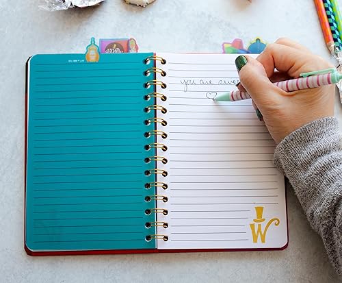 Miniatura 7 de Silver Buffalo Willy Wonka - Cuaderno espiral (5 pestañas, 75 hojas)