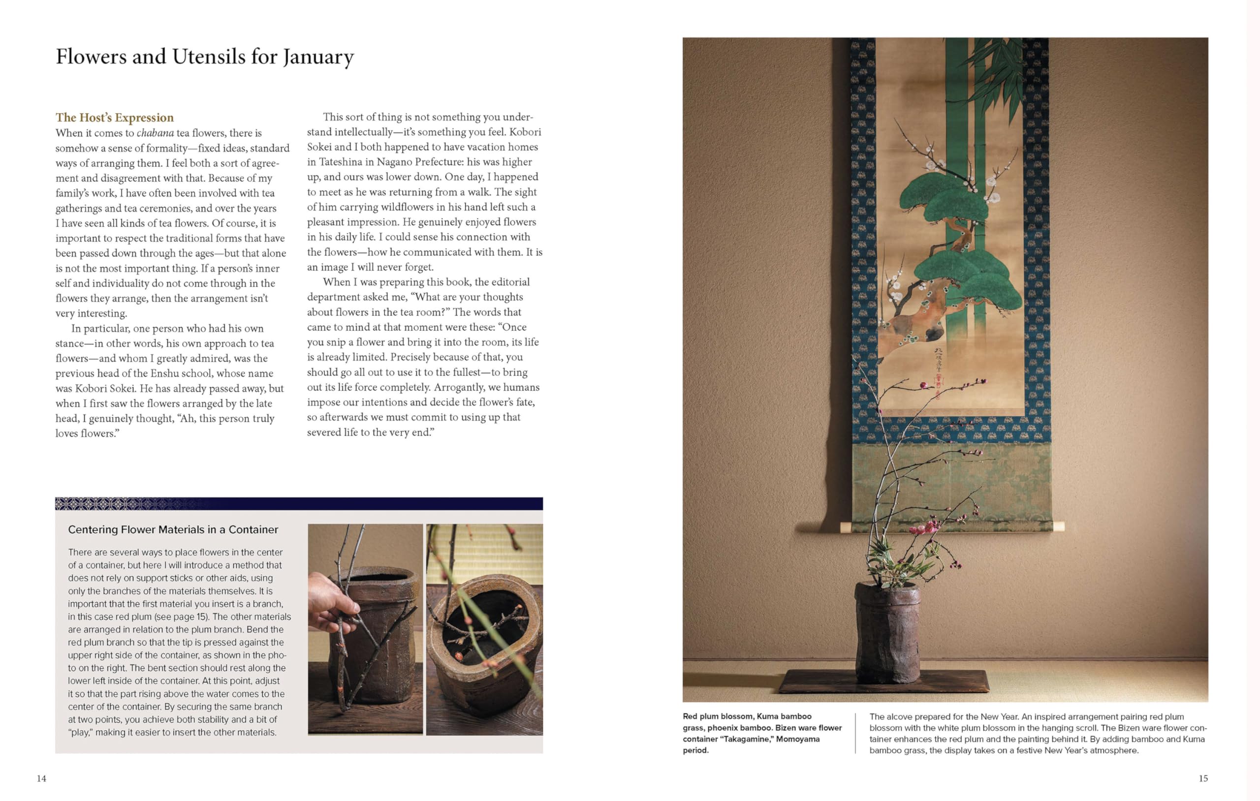 A Year of Japanese Ikebana: Beautiful Flower Arrangements for Each Month of the Year