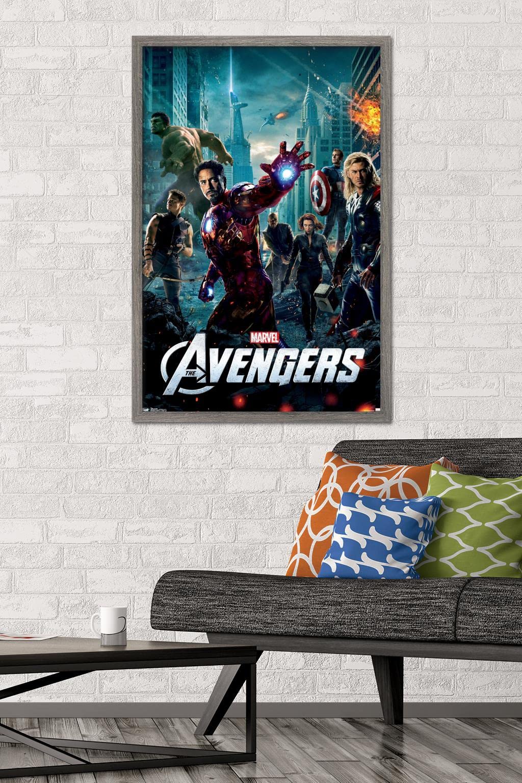Amazon.com: Marvel Avengers: One Sheet Wall Poster, 34L