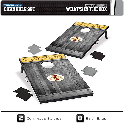 Miniatura 2 de Wild Sports Juego de Cornhole de madera MDF NCAA de 2'x3'