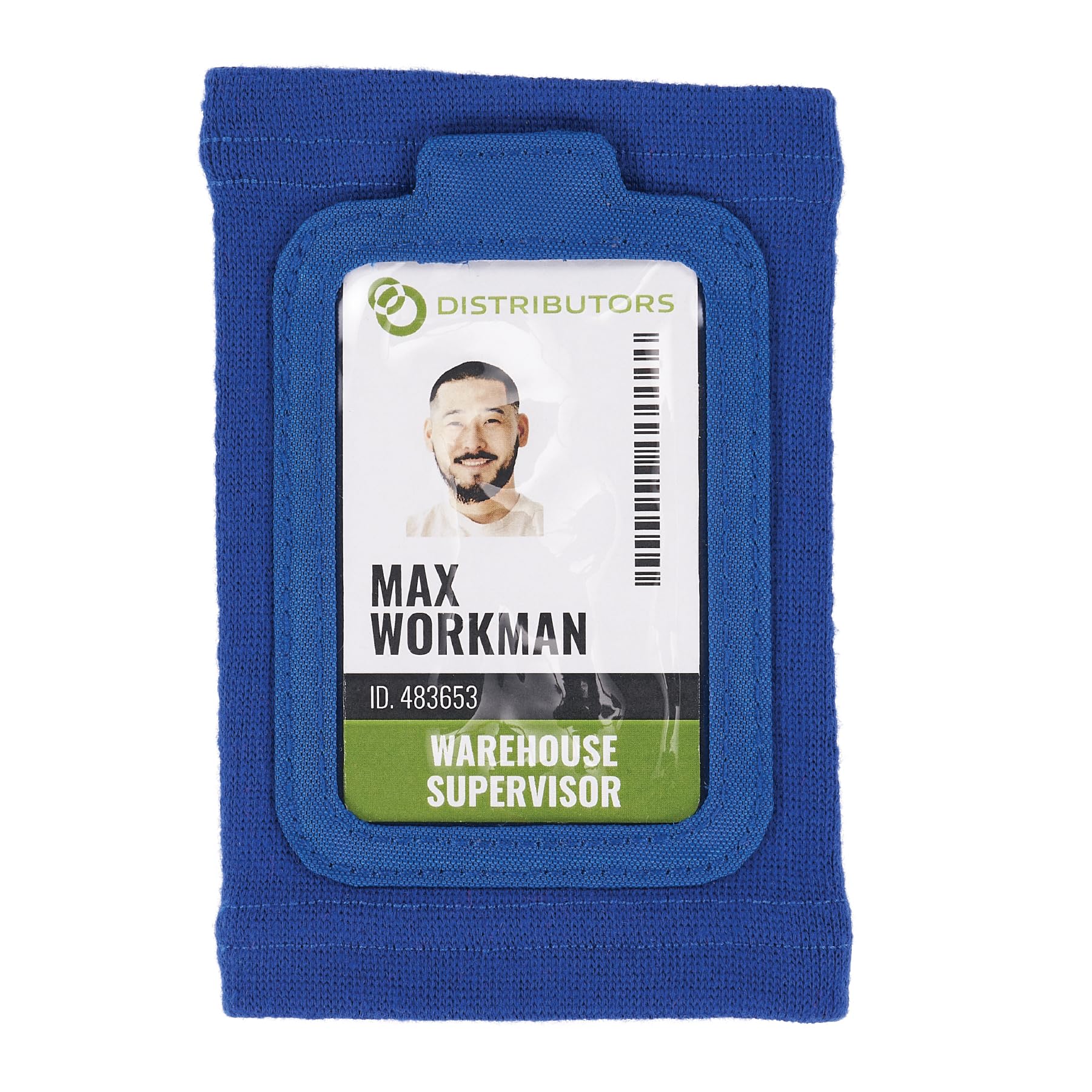 Ergodyne Squids 3388 Wrist Id Badge Holder, Small Storage Pocket