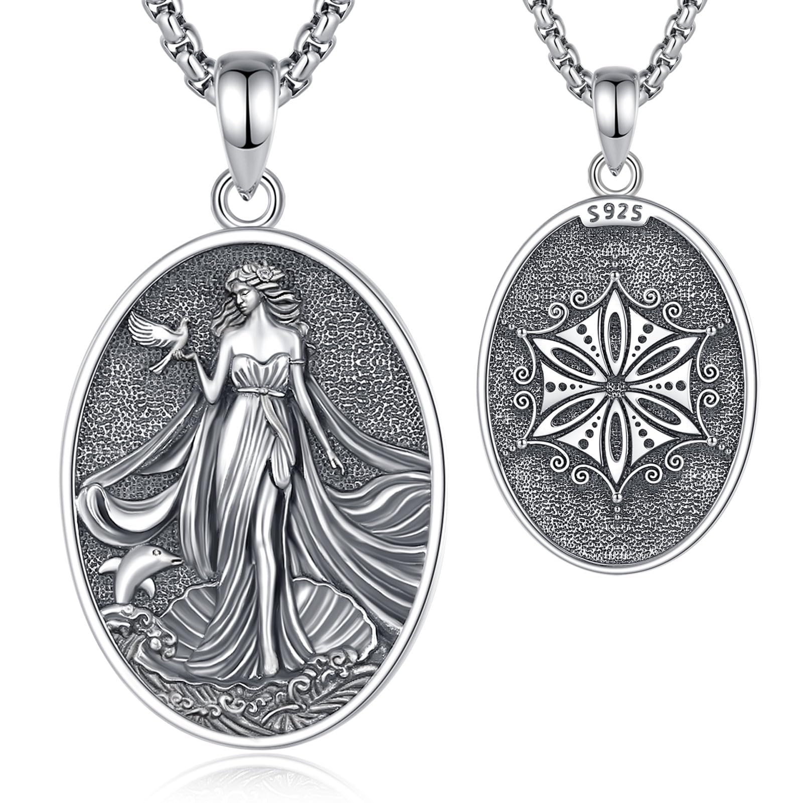 Eudora Ketting met de hand van Fatima Hamsa ketting voor dames, S925