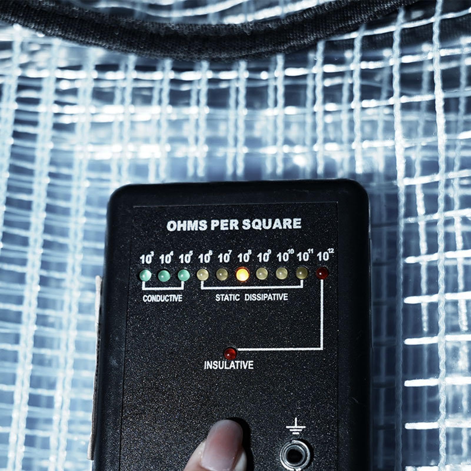 Zaini Antistatici Per Dispositivi Elettronici 43 cm Per Ingegnere Grande | Borsa Porta Attrezzi Antistatica In Pvc per Viaggio, Pendolarismo Quotidiano, Viaggi di Lav