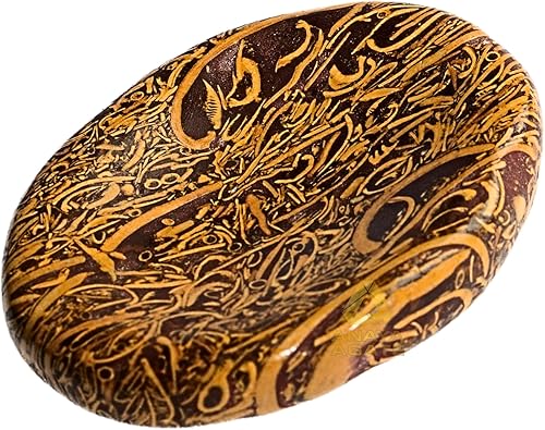 Piedras de Preocupación de Jaspe de Mariam  Piedra de Pulgar de Cristal para Angustia, Estrés  Piedras de Equilibrio Relajantes y Calmantes para