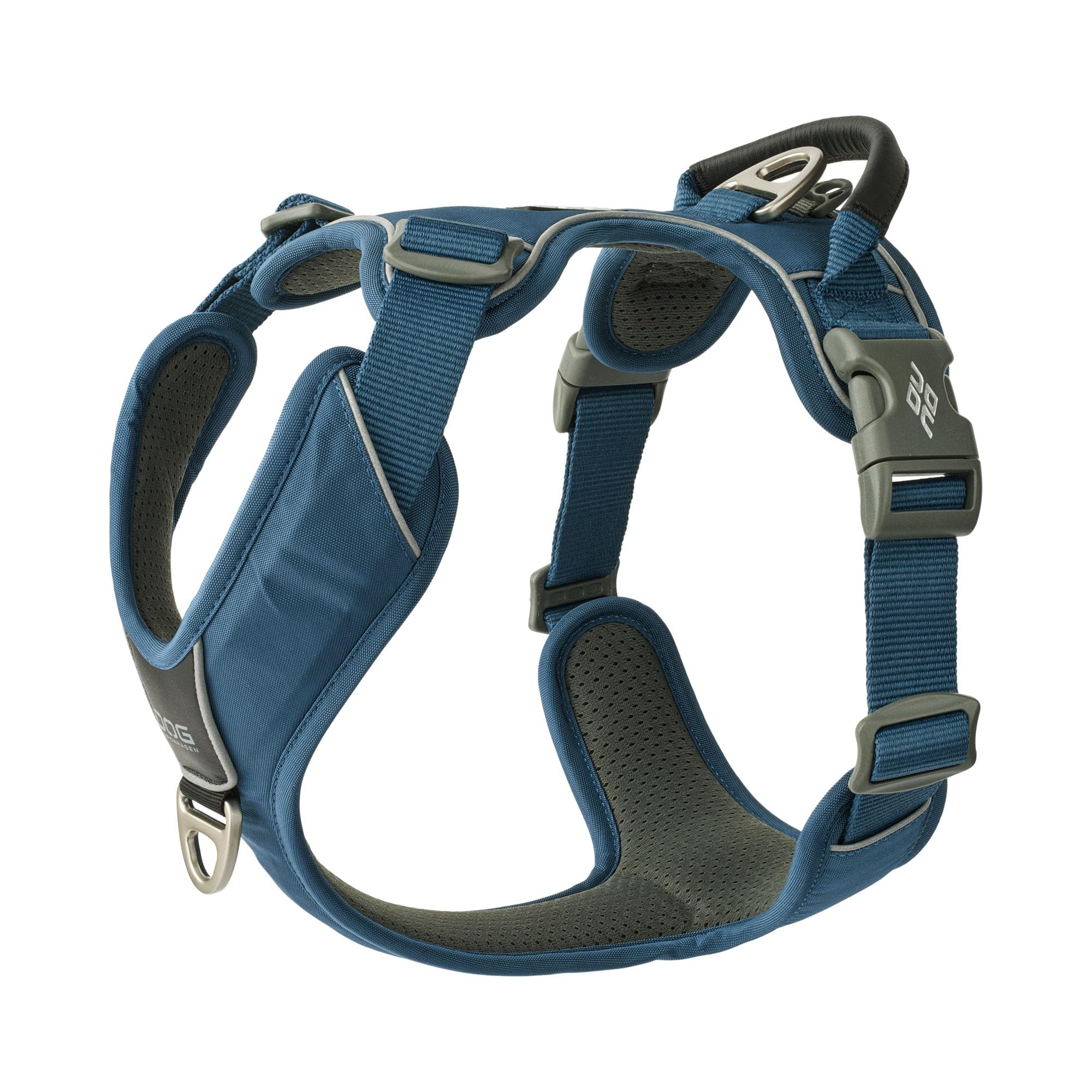 DOG Copenhagen Comfort Walk Pro 3.0 Dog Harness - Top and Front Clip Training Harness with Handle - For Small and Large Dogs - Padded for Comfort - Reflective Trims - No Pull, Ocean Blue, S — image 1