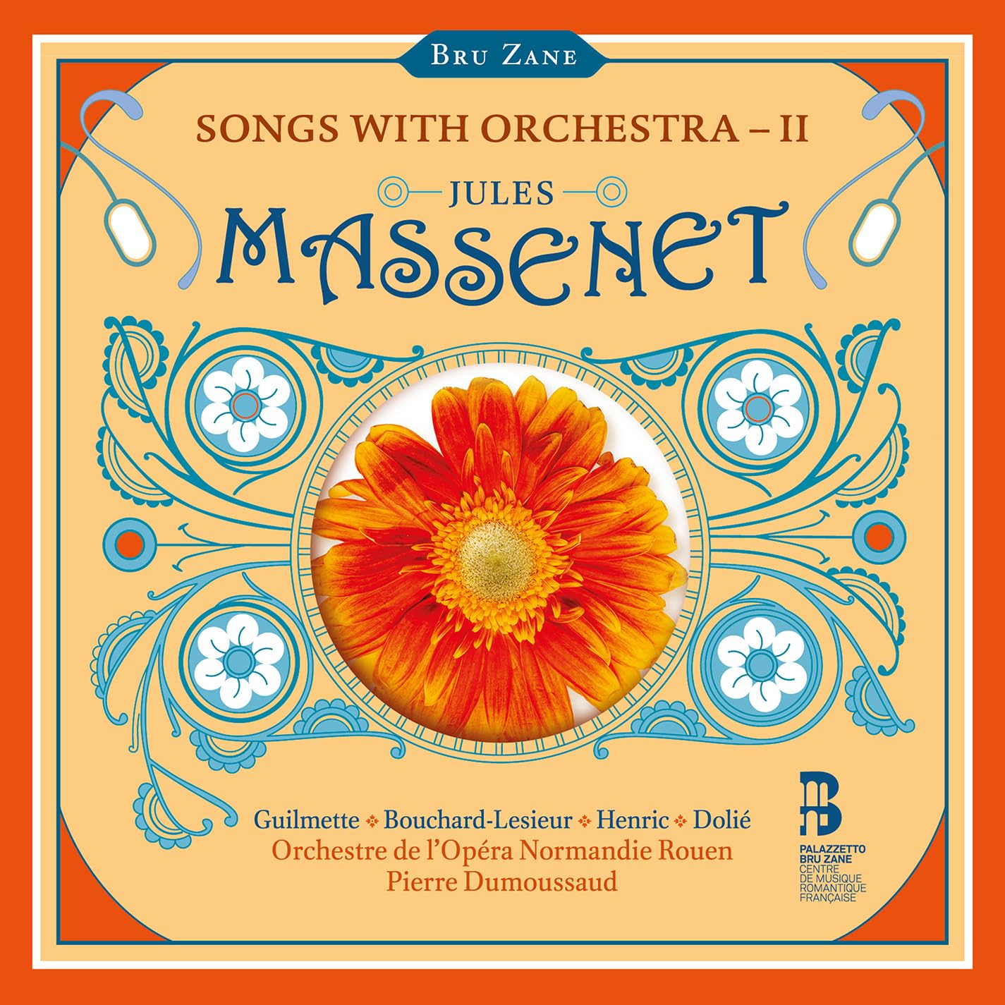 BZ2008 Jules Massenet Jules Massenet: Songs With Orchestra - II CD BZ2008 NEW