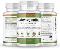 Vista 9 de Ashwagandha Complex 5-1 Mezcla con suplemento de Rhodiola Rosea, raíz de maca, albahaca sagrada, ginseng siberiano para aliviar el estrés