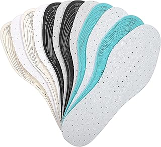 6Pairs Thin Shoe Insoles Men5-11 Thinnest Shoe Insole Women3-8 | Replacement Sneaker Inserts for Layering Shoe Innersole Shoes Cushions, Breathable, Unisex, Latex Foam
