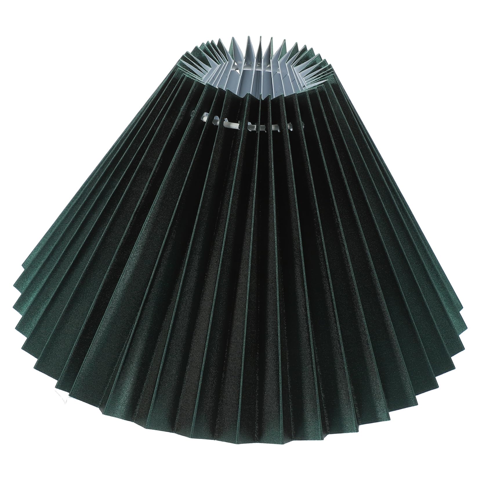 Artibetter Gray Green Lampshade Drum Lamp Shades for Table Lamps Pleated Light Cover for Indoor Light Cover and Aesthetic Decor