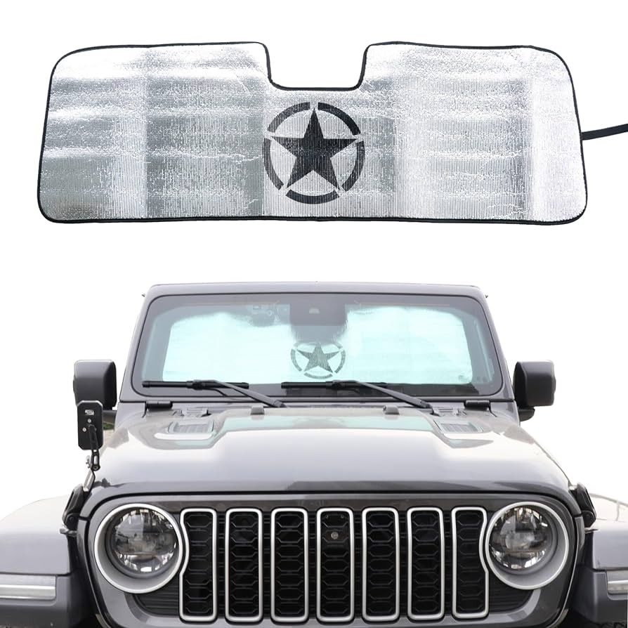 Amazon.com: RERPRO Windshield Sun Shade Compatible with 2024